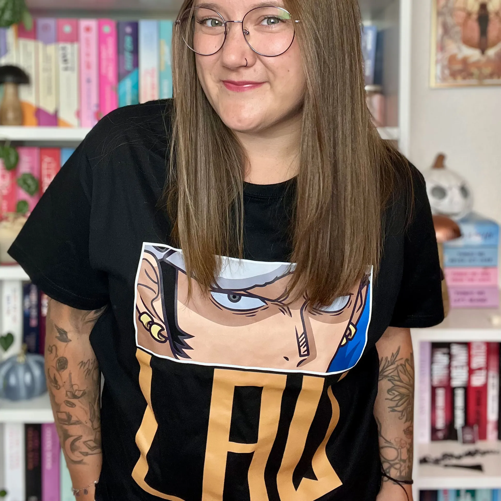 One Piece - Law Eyes T-Shirt zwart