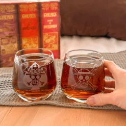 One Piece - Luffy & Ace Glazen 2-delige Set