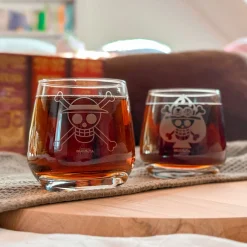 One Piece - Luffy & Ace Glazen 2-delige Set