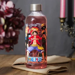 One Piece - Luffy met bemanning Waterfles