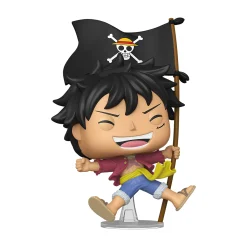 One Piece - Luffy met vlag Funko Pop! figuur