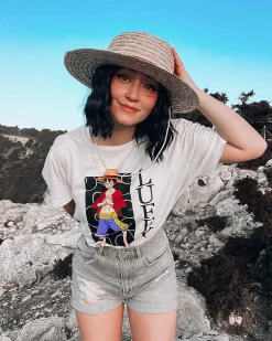 One Piece - Luffy T-shirt wit