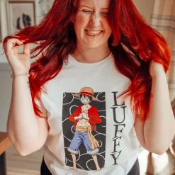 One Piece - Luffy T-shirt wit