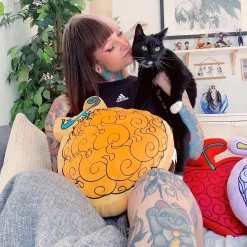 One Piece - Mera Mera Duivelsvrucht Kussen