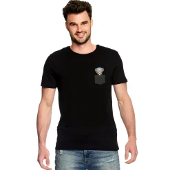 One Piece - Pocket Chopper T-shirt zwart