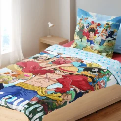 One Piece - Ruffy & Crew Omkeerbaar Beddengoed