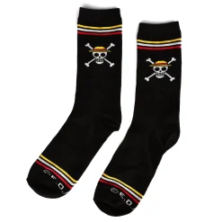 One Piece - Strohoed Crew Schedel Logo Sokken