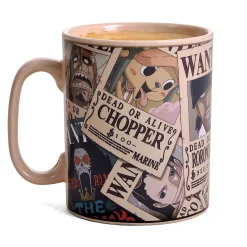 One Piece - Wanted Thermochromische Mok