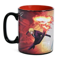 One Piece - Zoro & Sanji warmtegevoelige mok