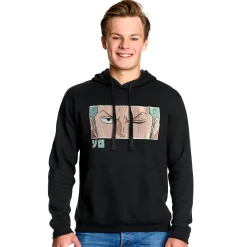 One Piece - Zoro Eyes Hoodie zwart