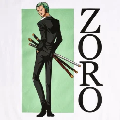 One Piece - Zoro T-shirt wit