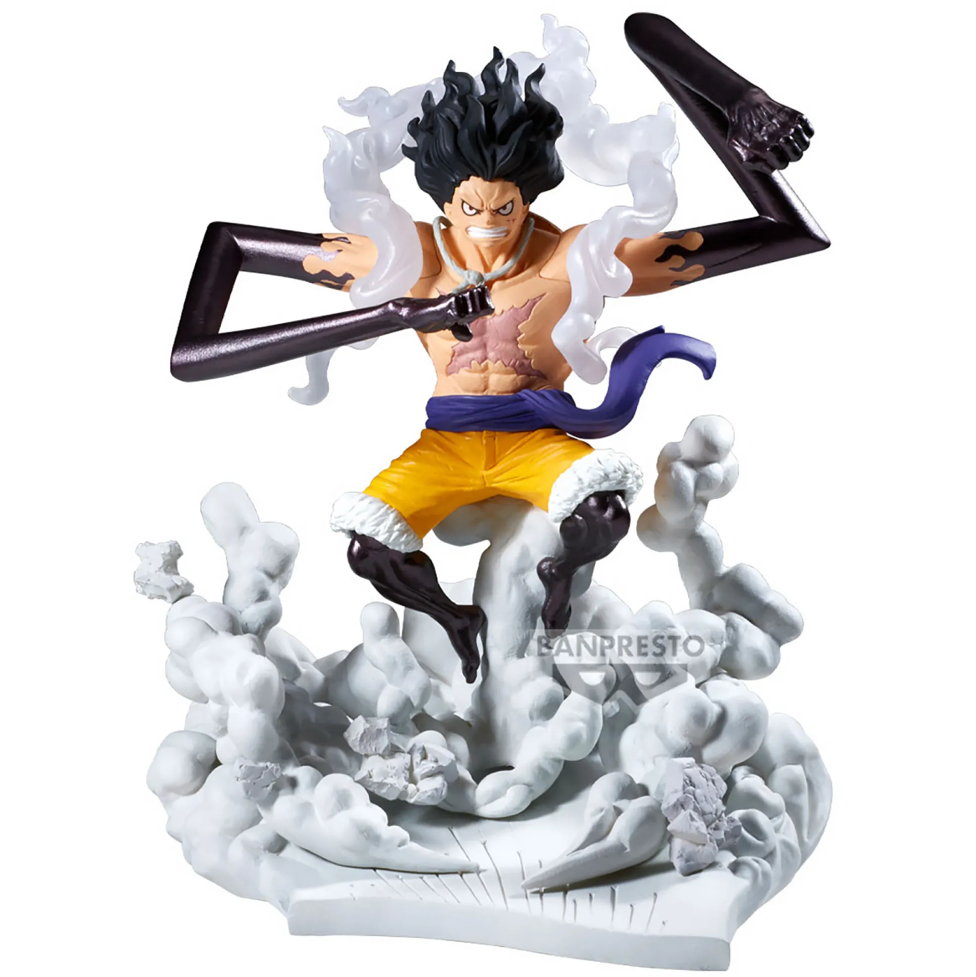 One Piece: Gear 4 - Monkey D. Luffy Senkozekkei figuur
