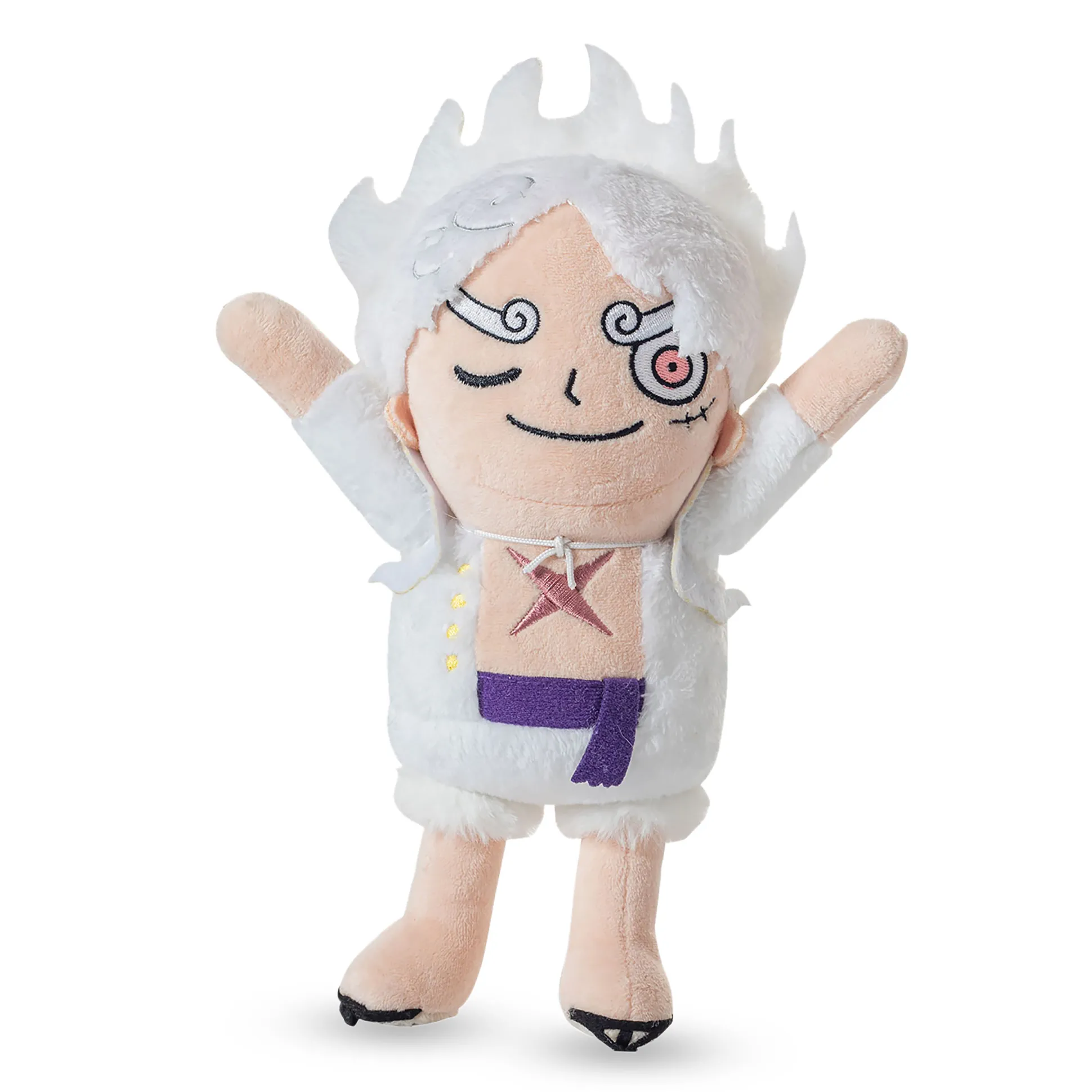 One Piece: Gear 5 - Monkey D. Luffy Pluche Figuur