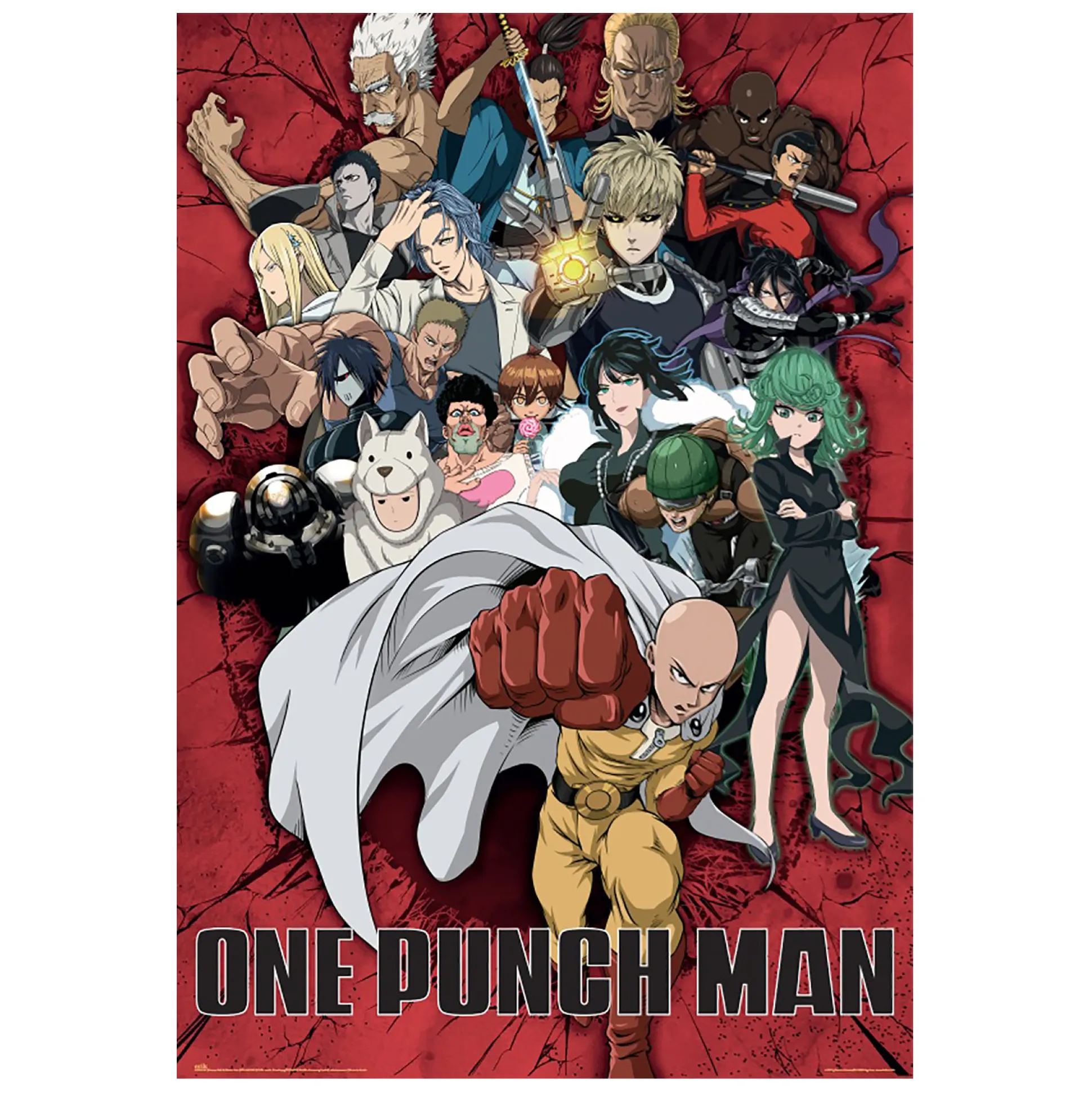 One Punch Man - Helden Poster