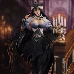Overlord - Albedo 1:7 Figuur Jet Black Dress Versie