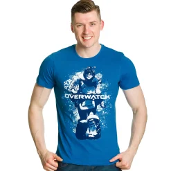 Overwatch - Mei T-shirt blauw