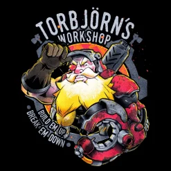Overwatch - Torbjörn's Workshop T-Shirt Zwart