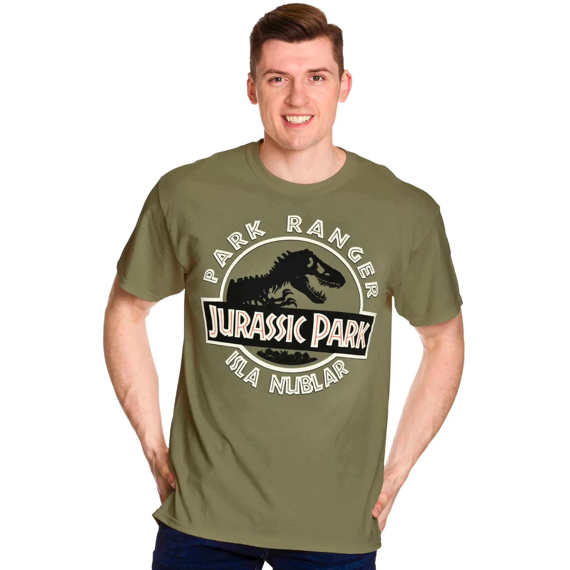 Park Ranger T-shirt Groen - Jurassic Park