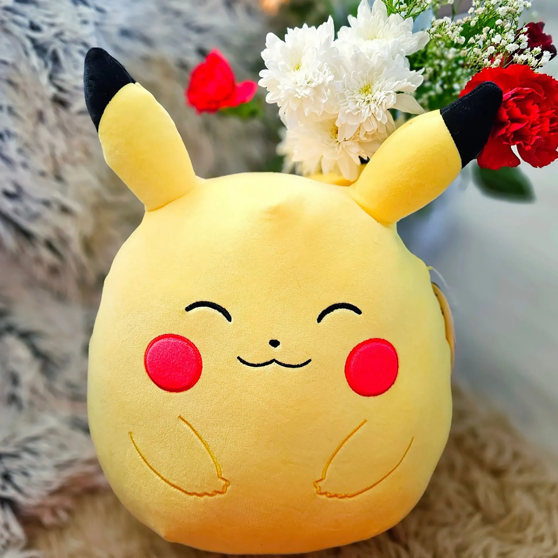Pikachu Squishmallows Knuffelfiguur 25 cm - Pokémon