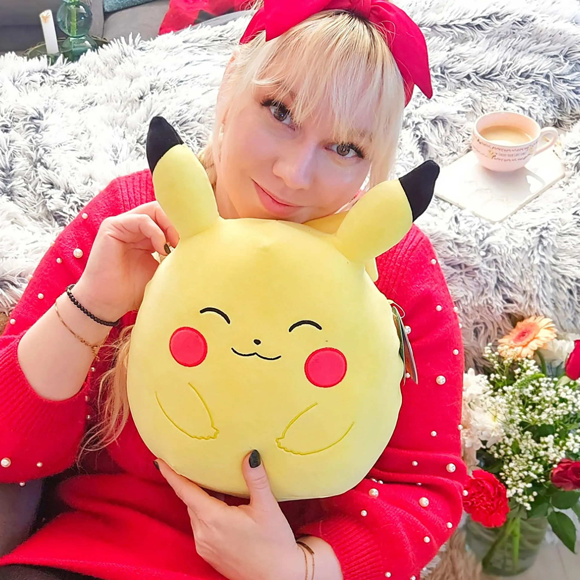 Pikachu Squishmallows Knuffelfiguur 25 cm - Pokémon