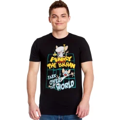 Pinky en de Brain - Take Over The World T-Shirt