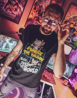 Pinky en de Brain - Take Over The World T-Shirt