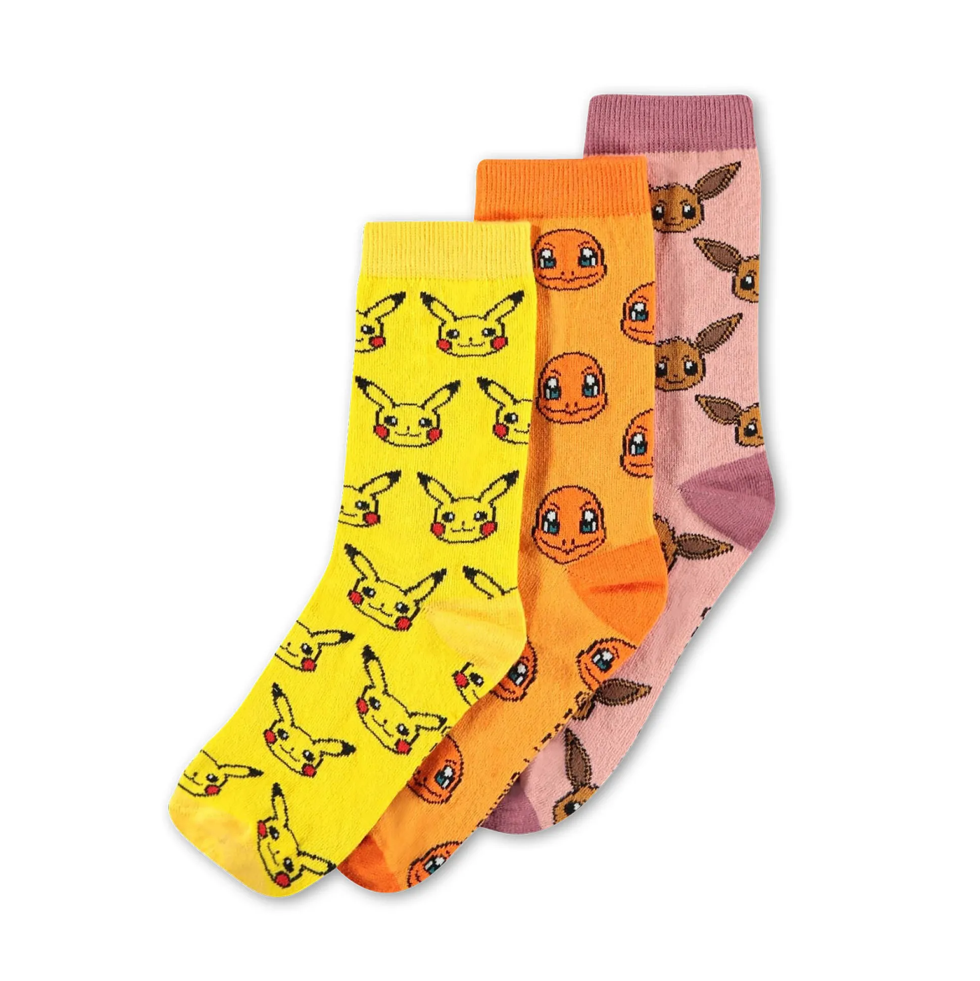 Pokemon - Crew Sokken 3-pack