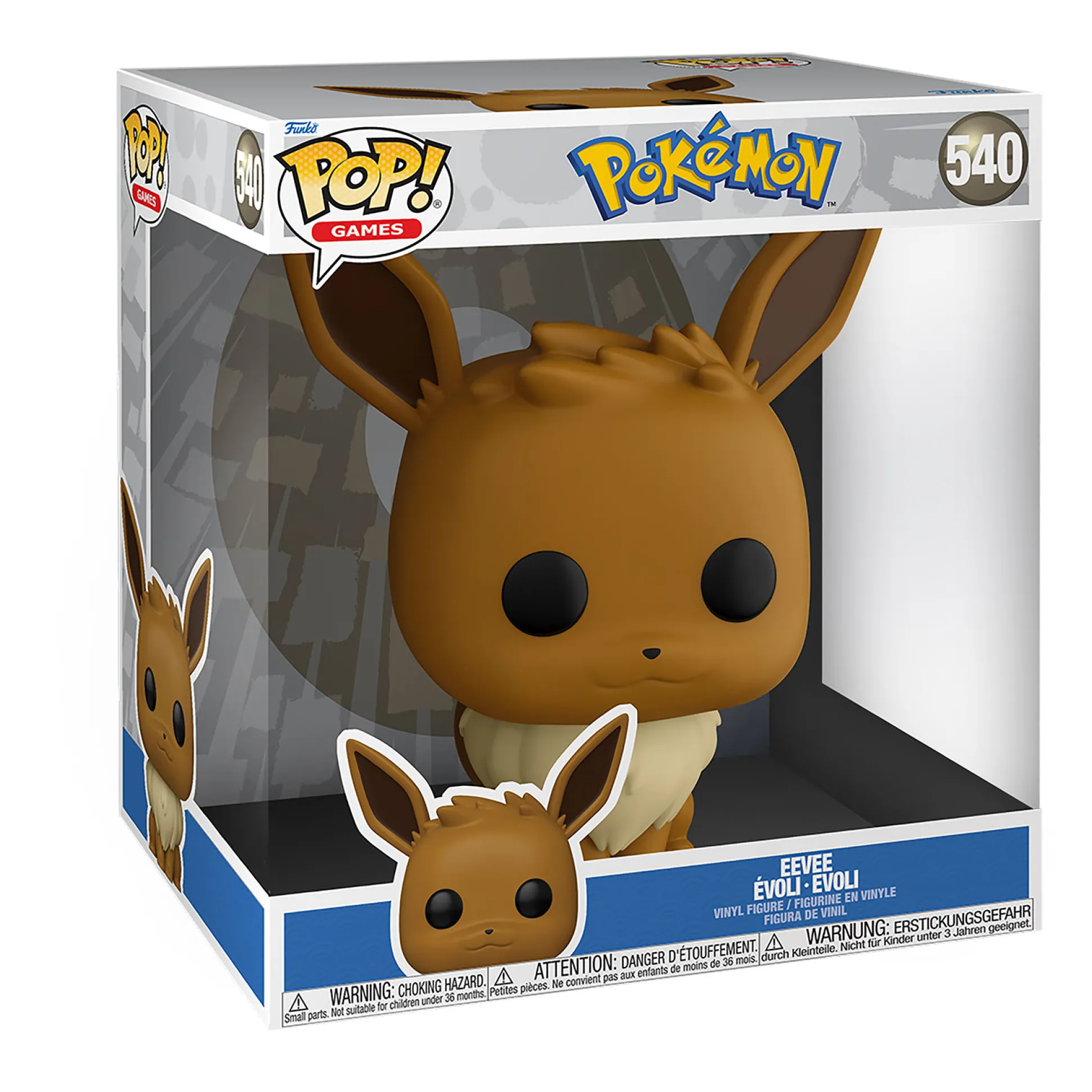 Pokemon - Eevee Jumbo Funko Pop Figuur