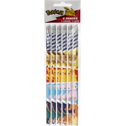 Pokemon - Set van 6 potloden
