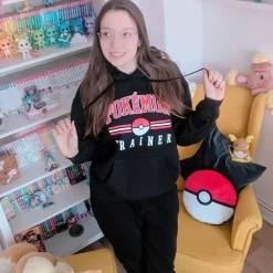 Pokemon - Sinds 96 Hoodie zwart
