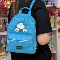 Pokemon - Slapende Snorlax Mini Rugzak Blauw