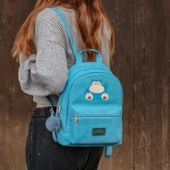 Pokemon - Slapende Snorlax Mini Rugzak Blauw