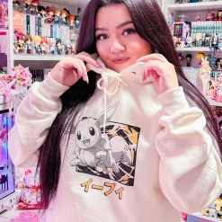 Pokémon - Eevee Evolution Katakana Hoodie