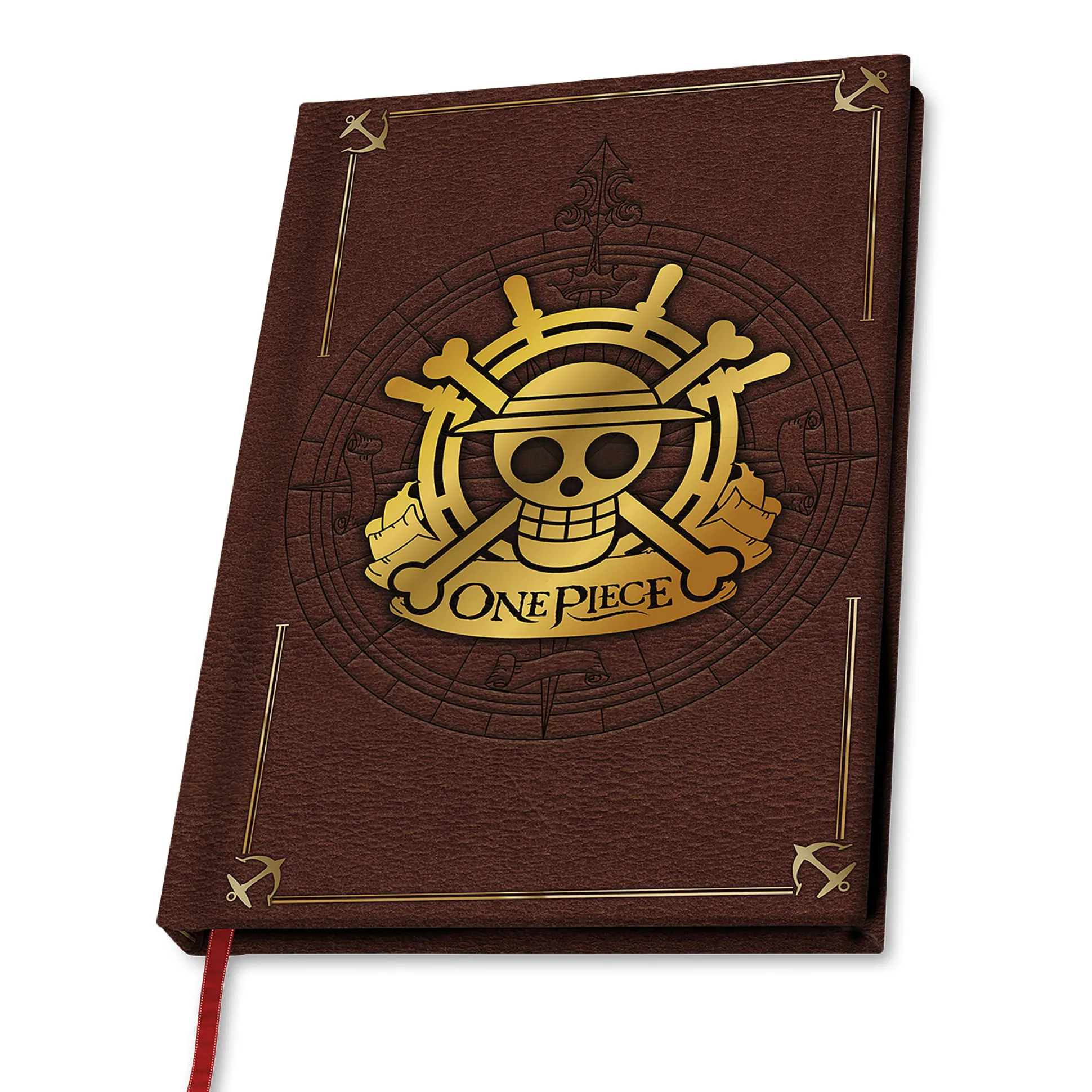 Premium Notitieboek A5 met Skull Logo van de Strohoedbende - One Piece