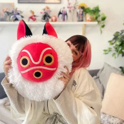 Prinses Mononoke - San's Masker Kussen