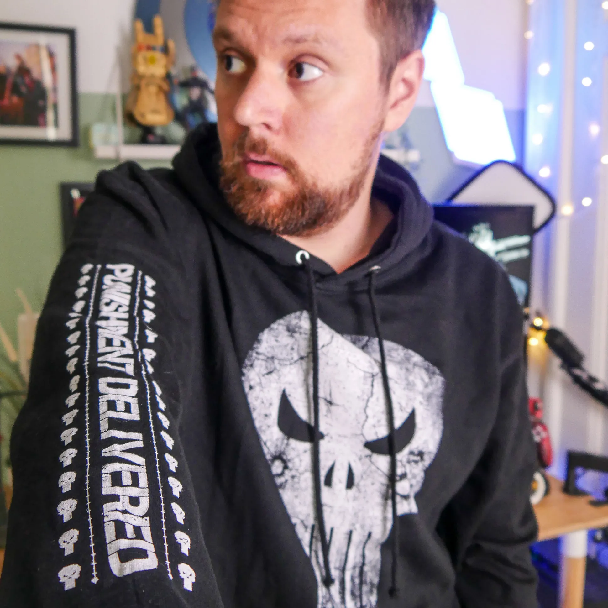 Punisher - Punishment Delivered Hoodie zwart