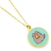 Pusheen - Eat Pizza Ketting
