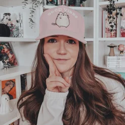 Pusheen - Good Vibes Baseballpet roze