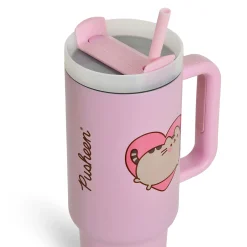 Pusheen - Yum To Go beker met rietje