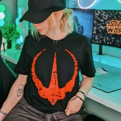 Rebellie Logo T-shirt zwart - Star Wars Andor