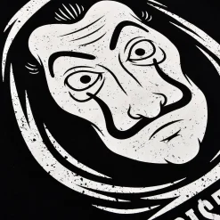 Resistance T-Shirt voor fans van La Casa de Papel zwart