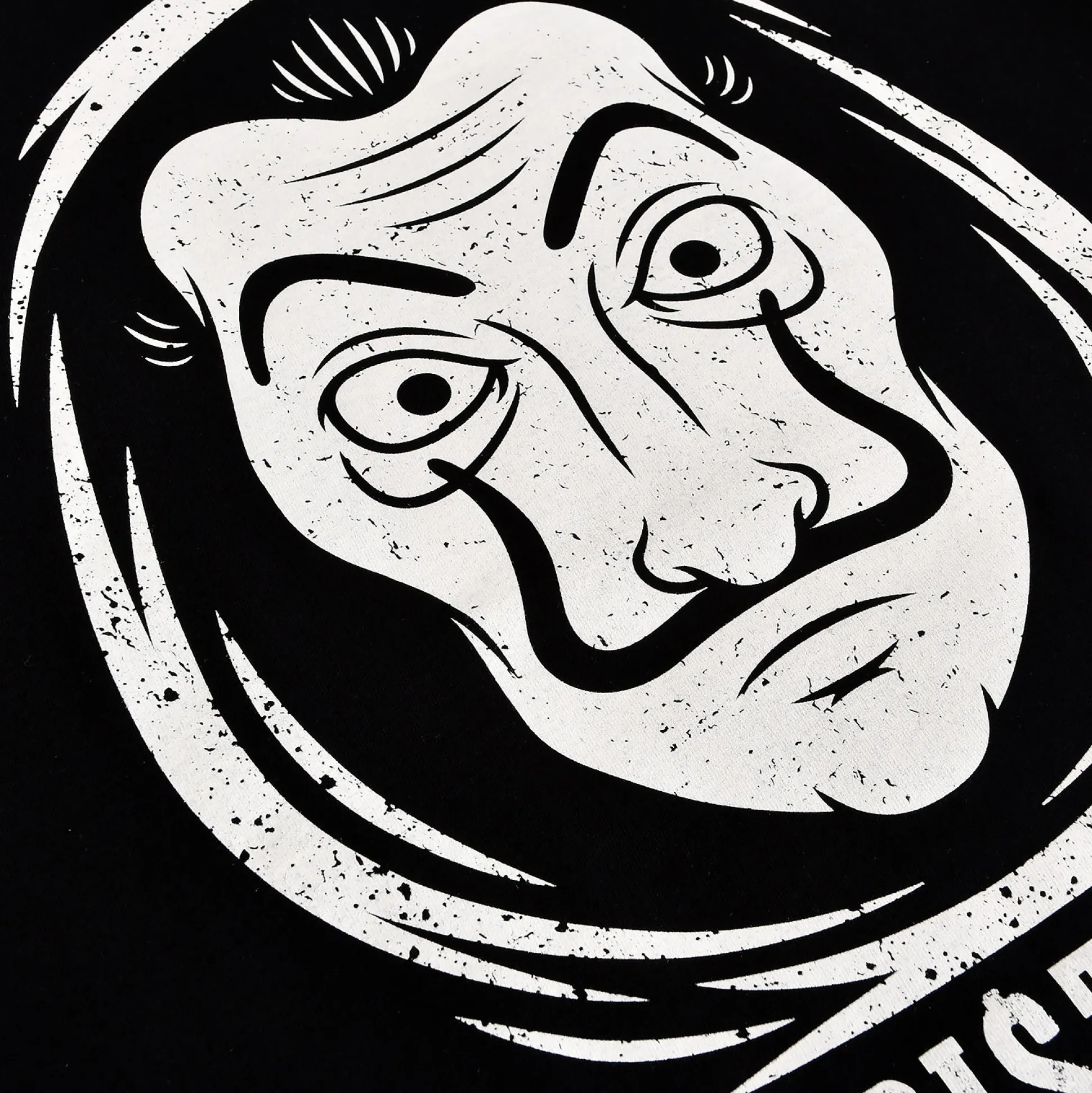 Resistance T-Shirt voor fans van La Casa de Papel zwart