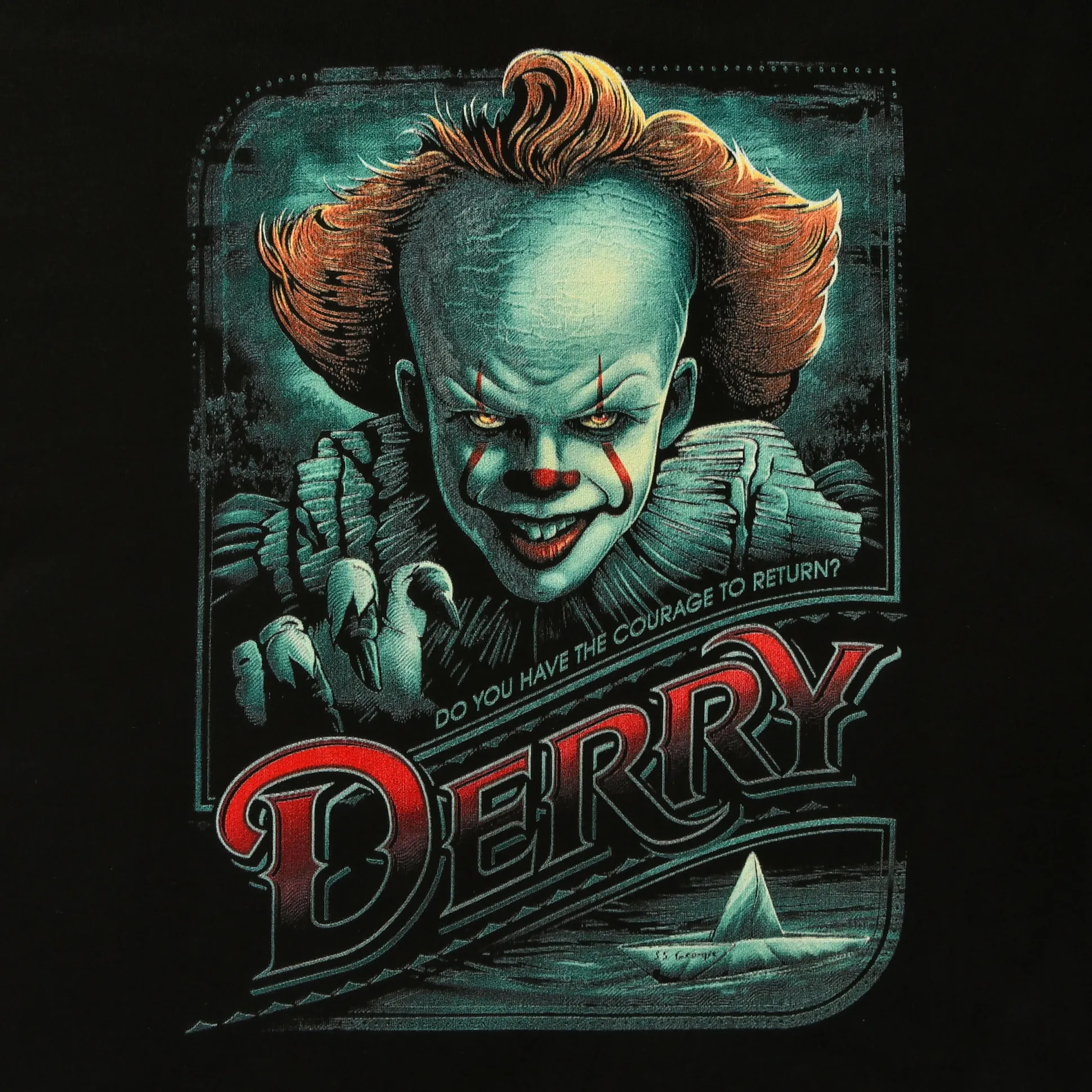 Return to Derry T-shirt zwart - Stephen Kings IT
