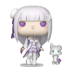 Re:Zero - Emilia met Puck Funko Pop!-figuur