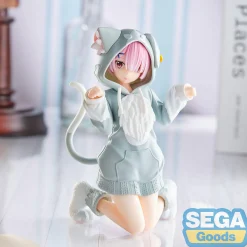 Re:Zero - Ram (Mofumofu Pack) Beeldje