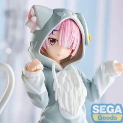 Re:Zero - Ram (Mofumofu Pack) Beeldje