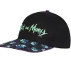 Rick And Morty - Neon Logo Snapback Pet