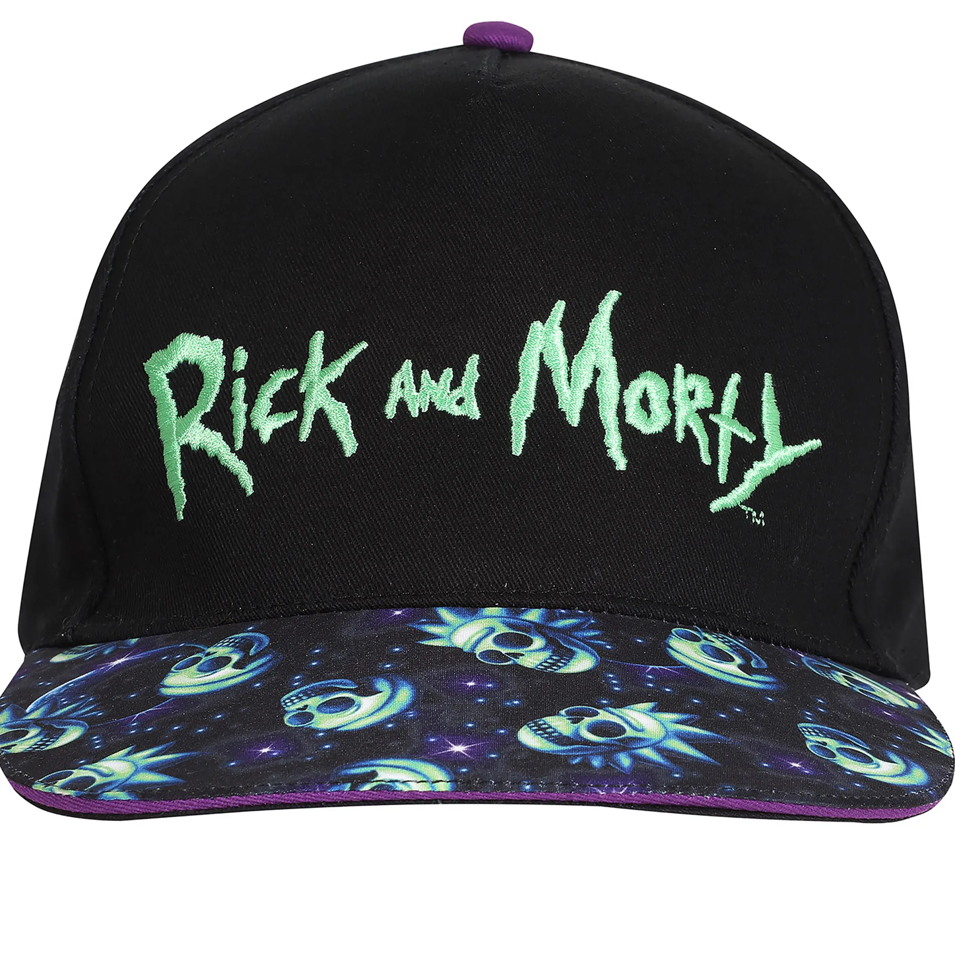 Rick And Morty - Neon Logo Snapback Pet