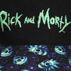 Rick And Morty - Neon Logo Snapback Pet