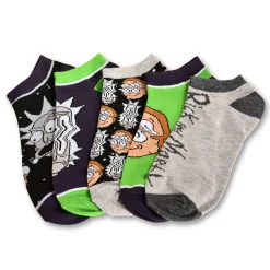 Rick and Morty - Personages & Iconen Sokken 5-Pack